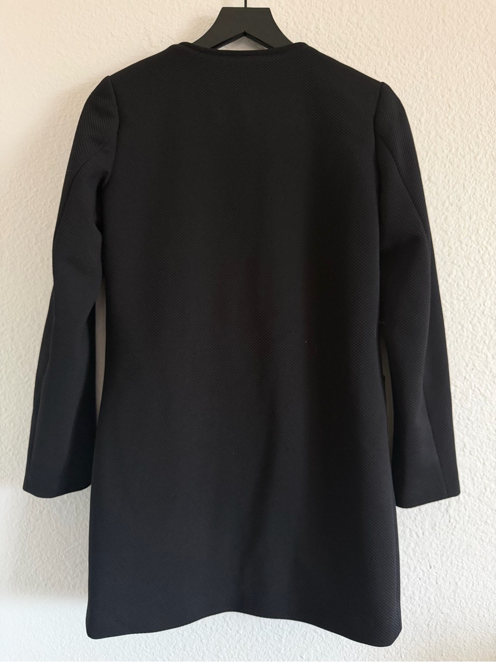 H&M Collarless Open-Front Blazer Jacket - Picture 6 of 7